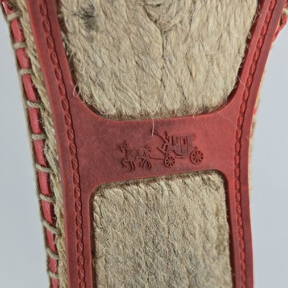 ⭐️Host pick | Coach Red Flats - Picture 12 of 13